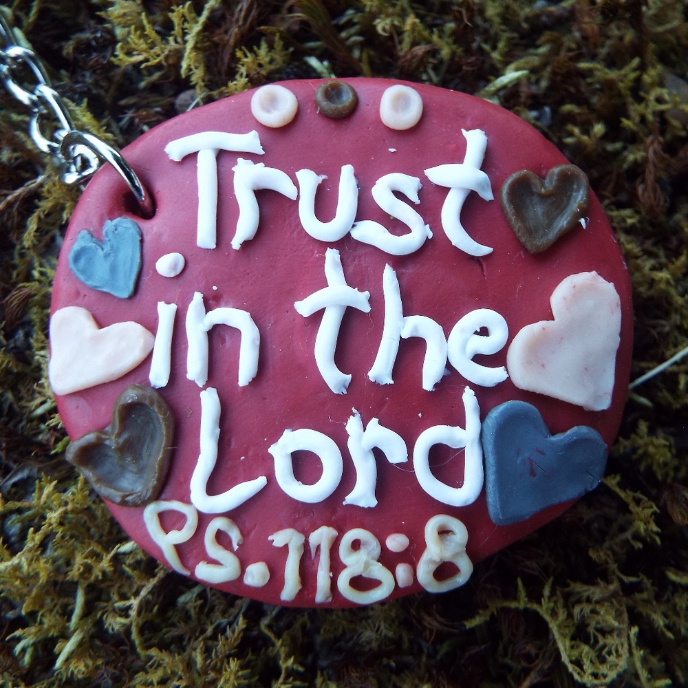 Spiritual key chain (Psalms 118:8)
